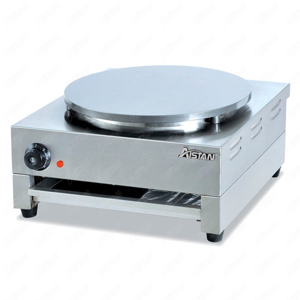 Commercial Electric Crepe Maker Cooker Single Double Plate Griddle Mac